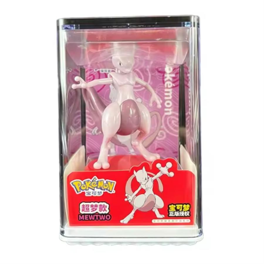POKEMON FIGURA DE COLECCION MEWTWO BOTON CON MOVIMIENTO (MUEVE LA COLA)