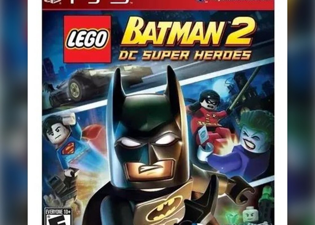LEGO BATMAN 2 DC SUPER HEORES JUEGO PS3 ABIERTO