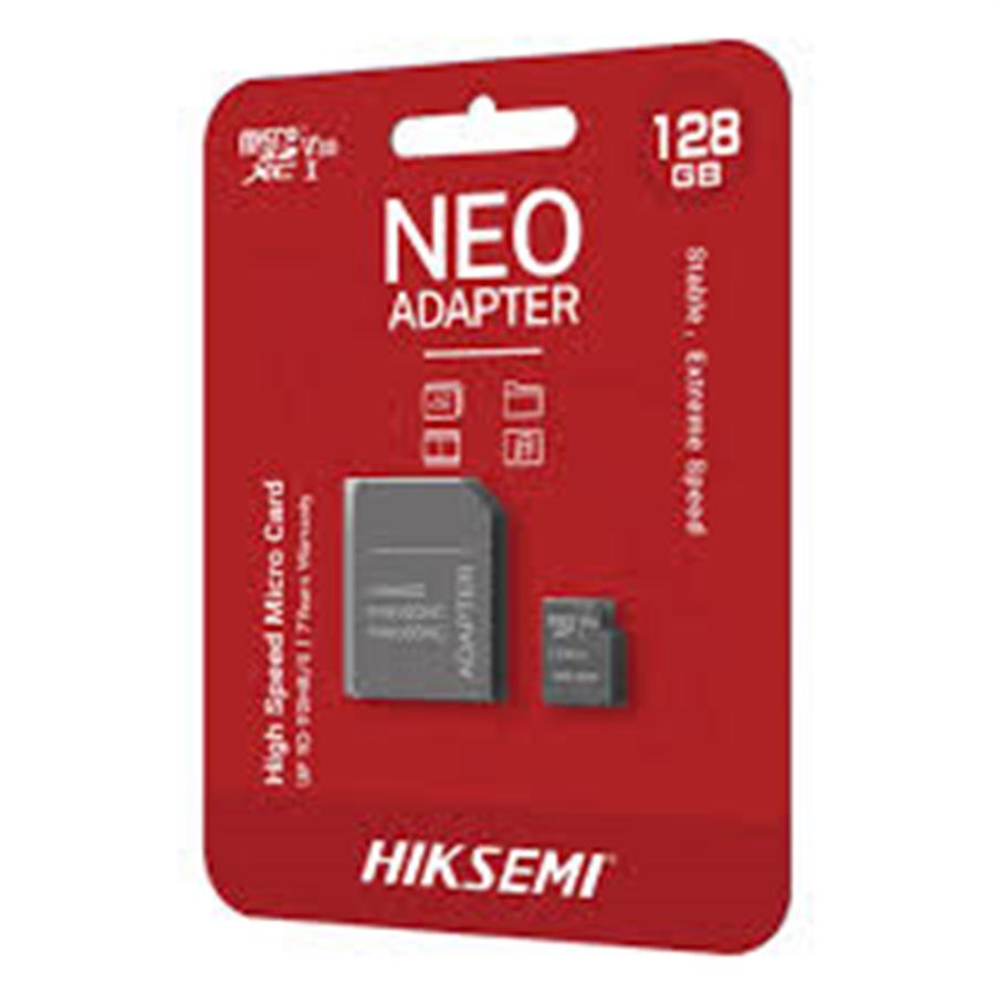 HIKSEMI MICRO SD 128 GB V30 XC NEO ADAPTER