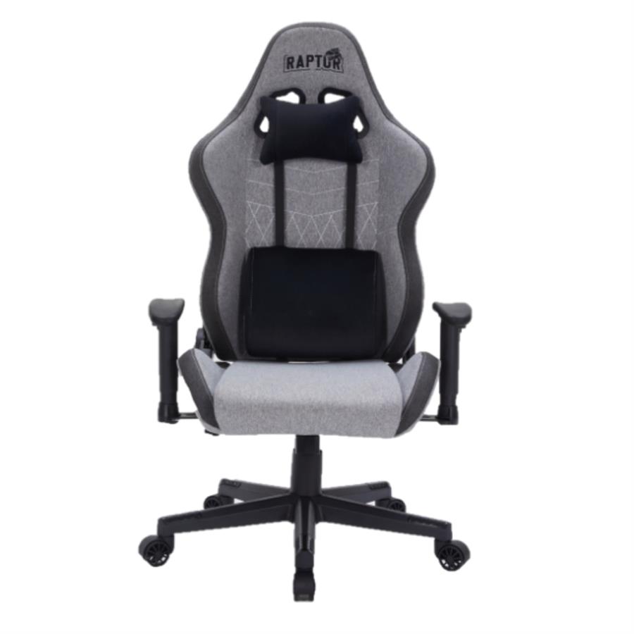 RAPTOR SILLA GAMER THRONE R1 TELA GRIS