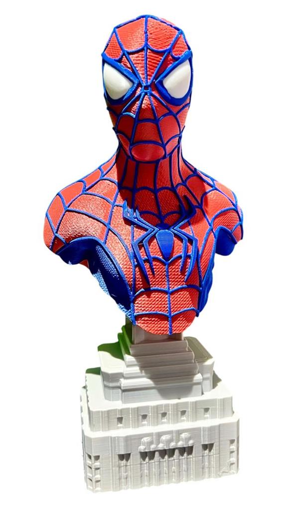 SPIDERMAN BUSTO 32 CM 3D BAMBU