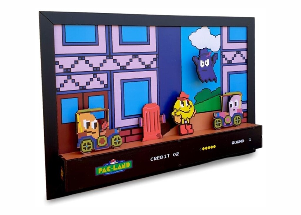 CUADRO GAMER 3D PAC LAND
