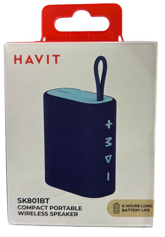 HAVIT PARLANTE WIRELESS SK801BT-BL AZUL