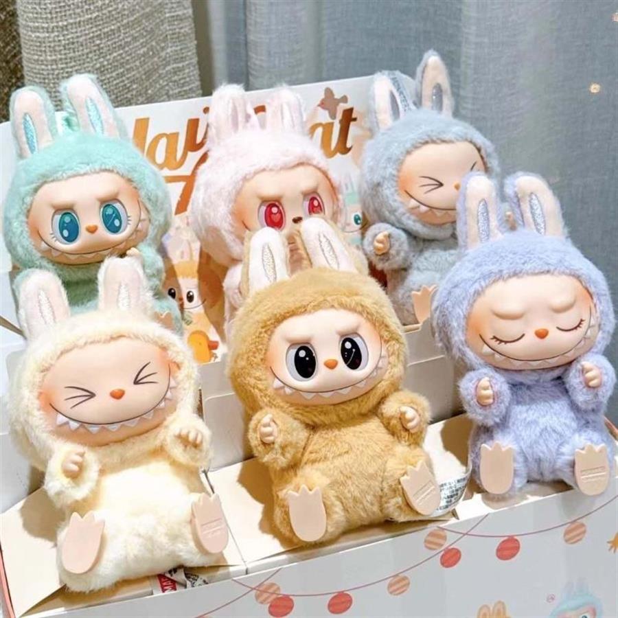 PELUCHE LABUBU CAJA SORPRESA LLAVERO CABEZA 360°