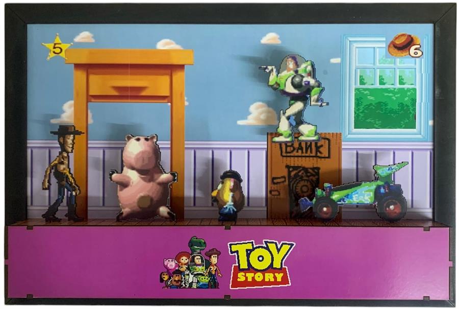 CUADRO GAMER 3D TOY STORY