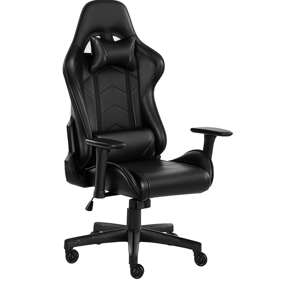 SILLA GAMER M1 2025 CON ALMOHADONES NEGRA NEGRA