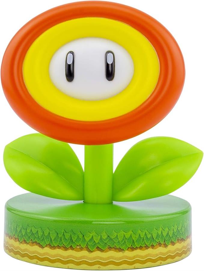 PALADONE SUPER MARIO LAMPARA #004 FIRE FLOWER CON LUCES Y SONIDO