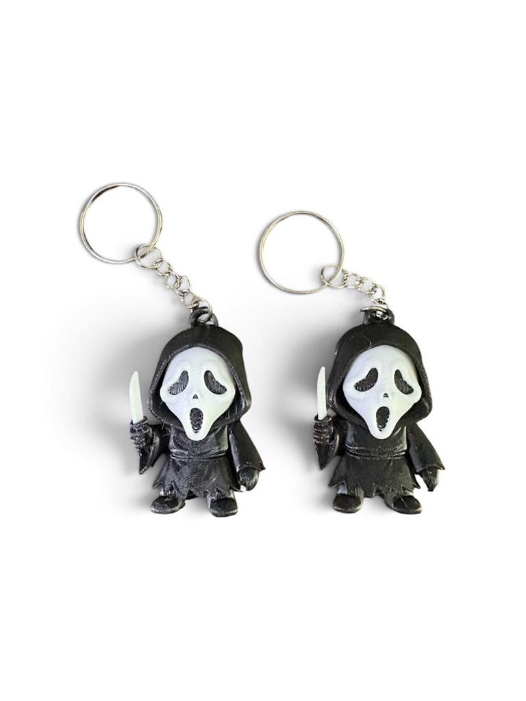 LLAVERO SCREAM HALLOWEN 3D BAMBU