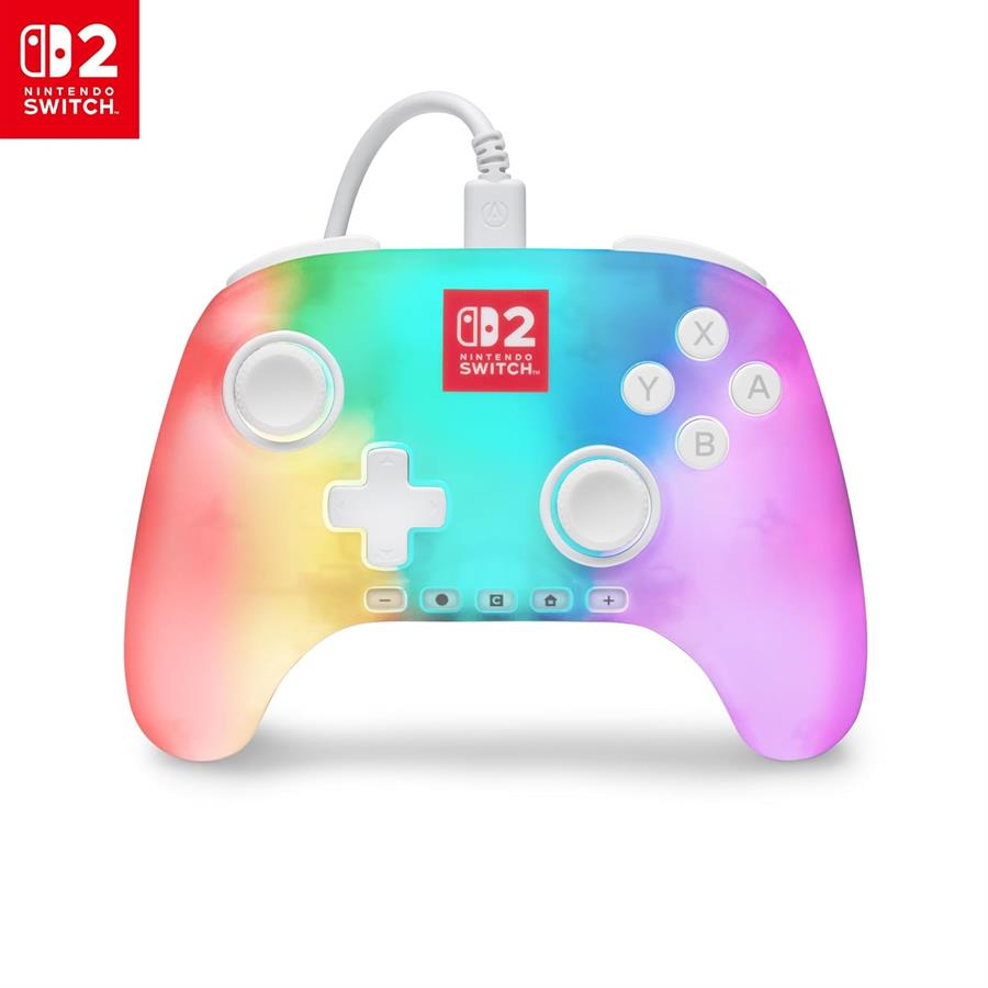 POWER A JOYSTICK NINTENDO SWITCH 2 WHITE LUMECTRA