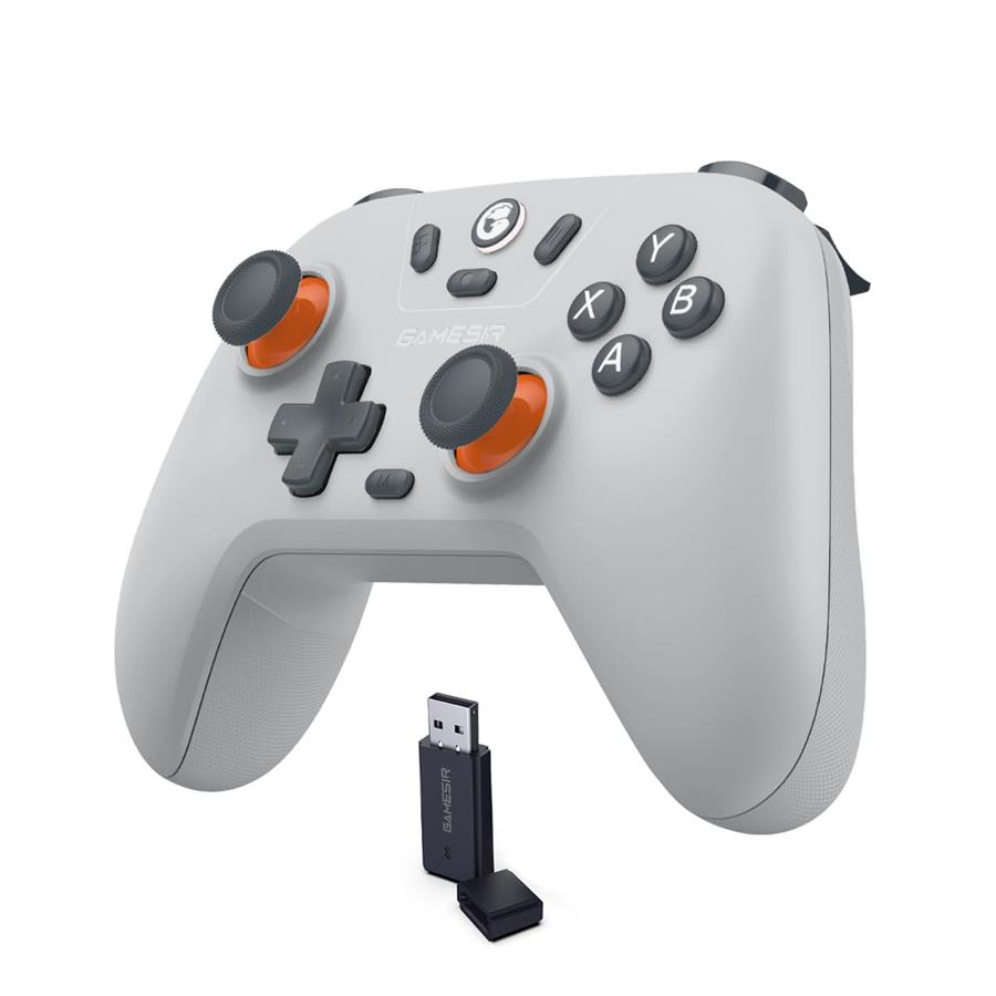 GAMESIR T4N LITE WIRELESS/BT CONTROLLER FOR PC-STEAM-IOS-ANDROID- NINITENDO SWITCH ASH GRAY