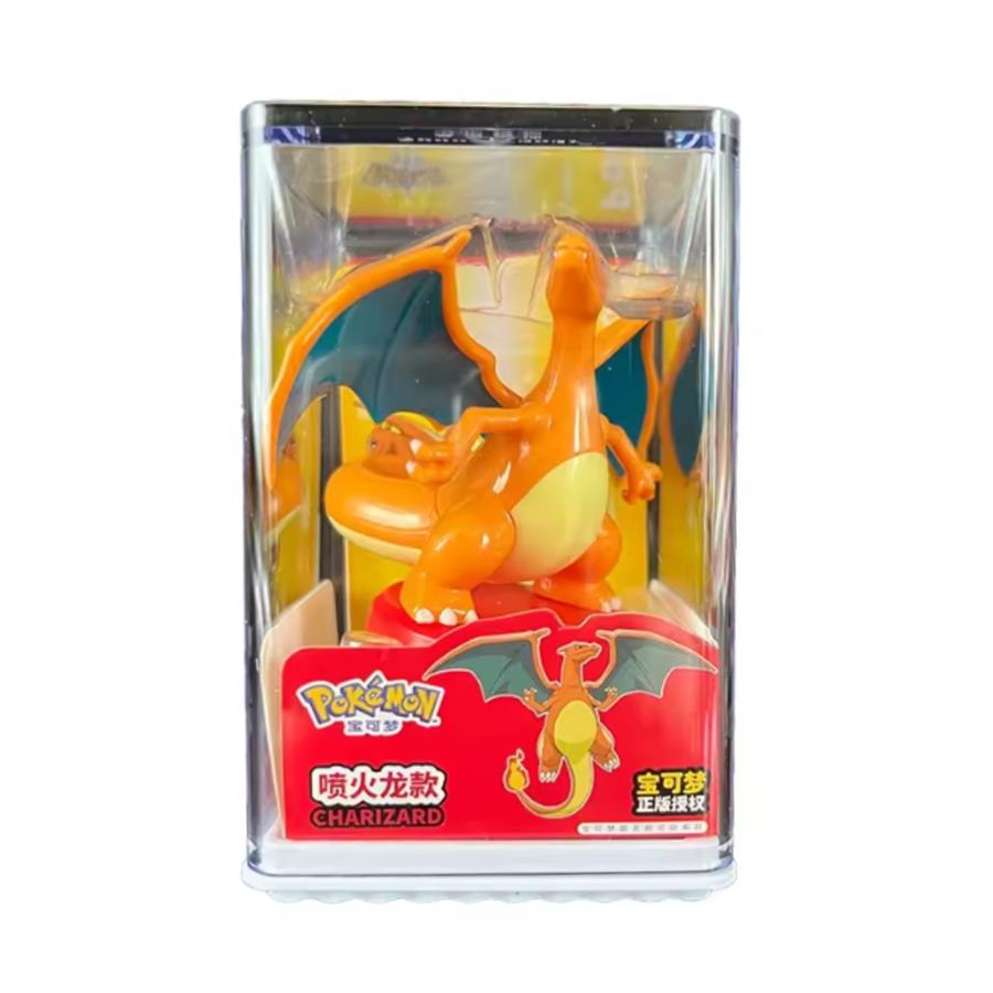 POKEMON FIGURA DE COLECCION CHARIZARD BOTON CON MOVIMIENTO (MUEVE LAS ALAS)