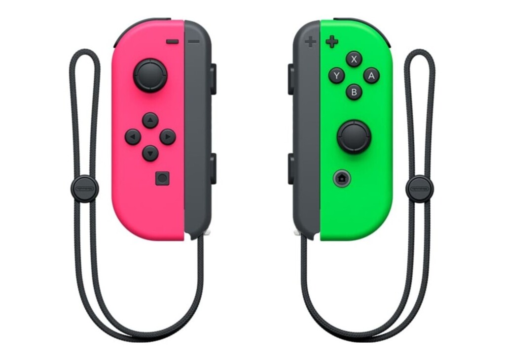 NINTENDO SWITCH JOY-CON NEON GREEN / NEON PINK