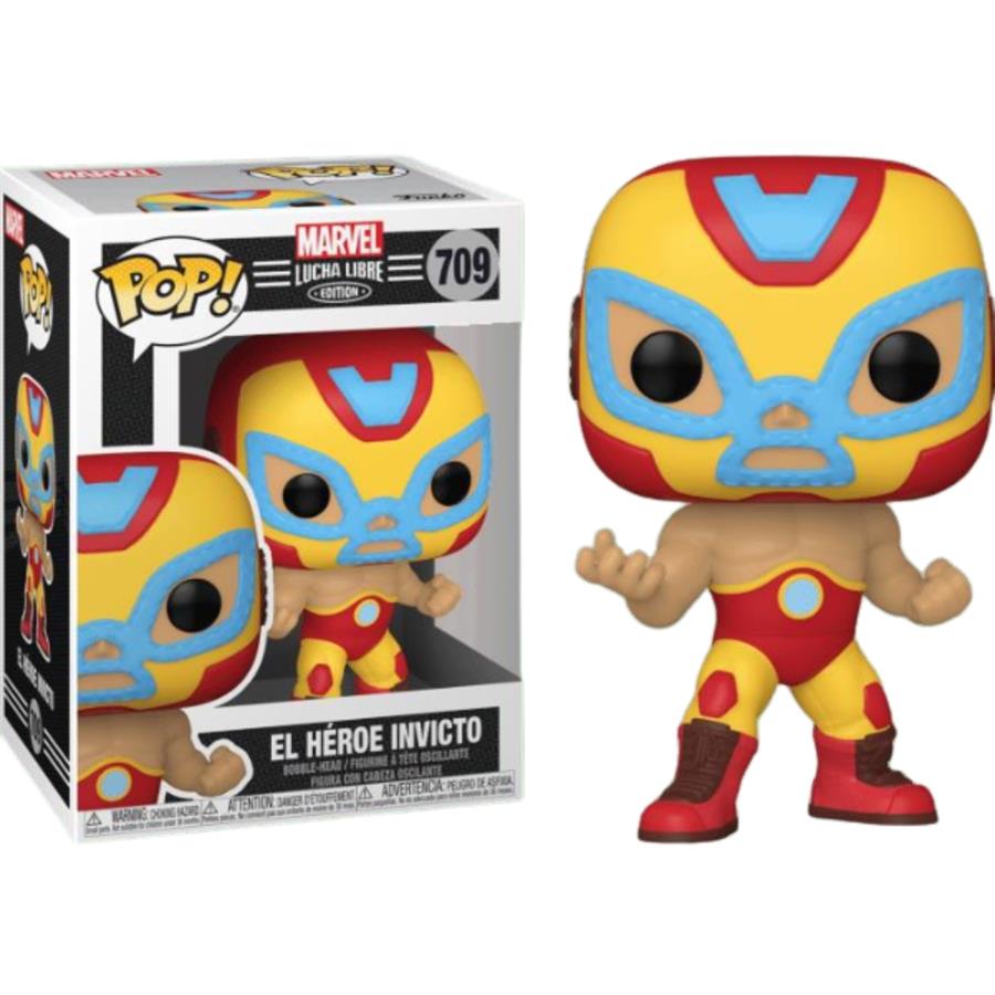 FUNKO POP MARVEL LUCHA LIBRE EDITION EL HEROE INVICTO 709