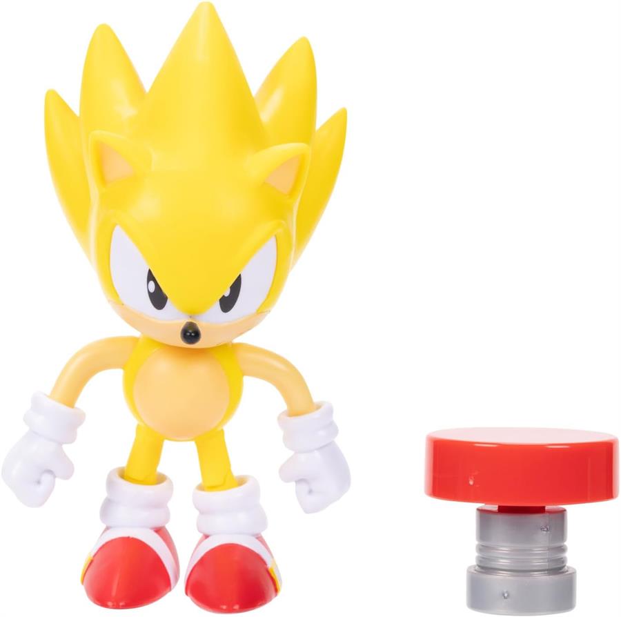 JAKKS SONIC THE HEDGEHOG SUPER SONIC ARTICULADO