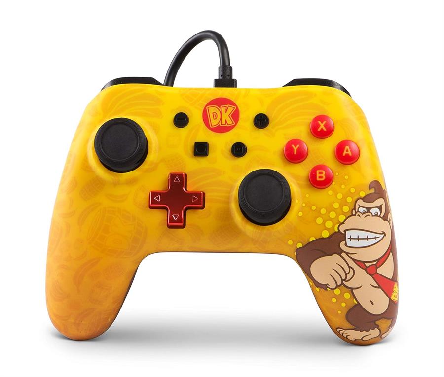 POWER A WIRED CONTROLLER NINTENDO SWITCH DONKEY KONG EDITION