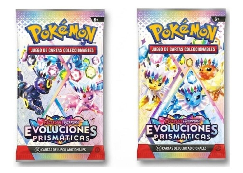 POKEMON CARTAS TRADING CARD GAME SCARLET VIOLET EVOLUCIONES PRISMATICAS