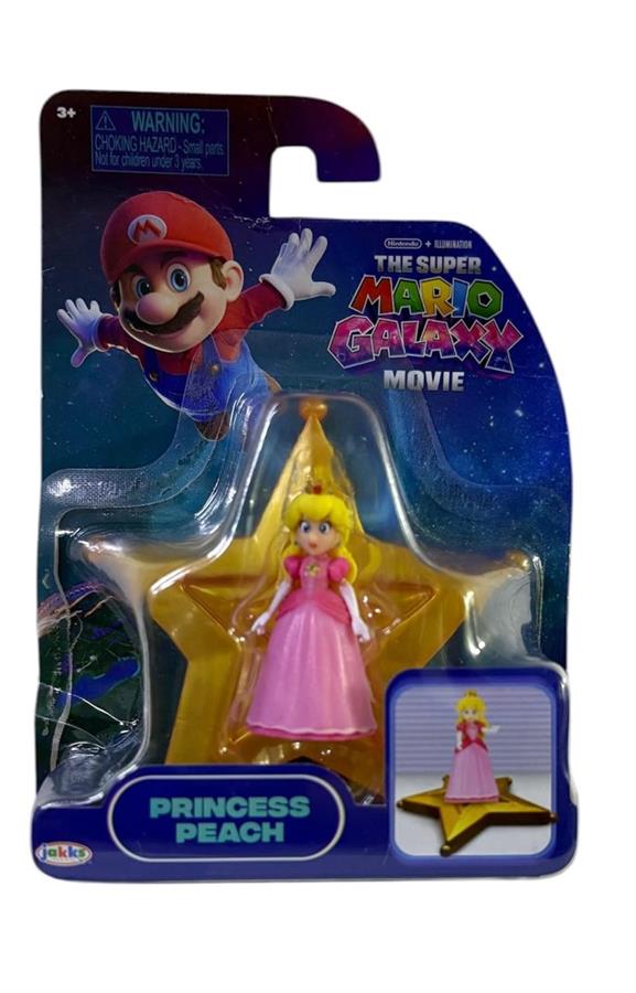 JAKKS THE SUPER MARIO GALAXY MOVIE MINI FIGURA PRINCESS PEACH