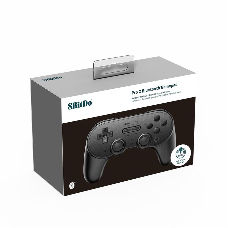 8BITDO JOYSTICK PRO 2 HALL EFFECT NSW/WIN/ANDR/STEAM 80GJ03 BLACK