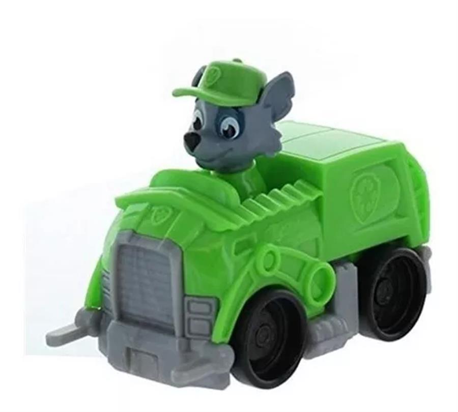 SPIN MASTER PAW PATROL MINI VEHICULO CON FIGURA INCORPORADA ROCKY