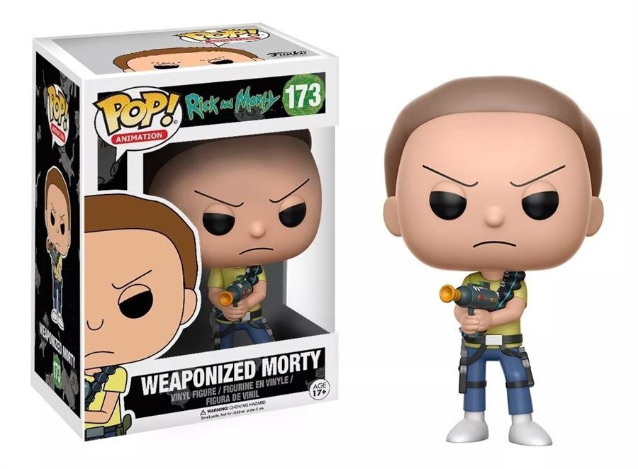 FUNKO POP RICK AND MORTY WEAPONIZED MORTY 173