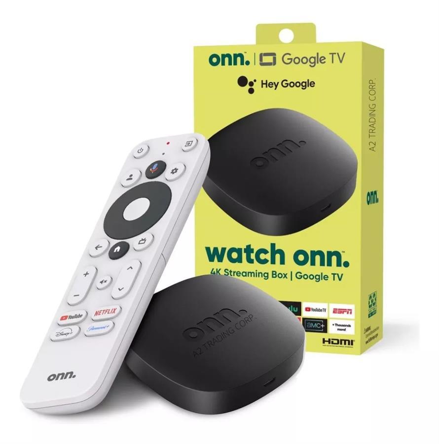 WATCH ONN FULL HD 4K STREAMING DEVICE GOOGLE TV CON MAGIC TV