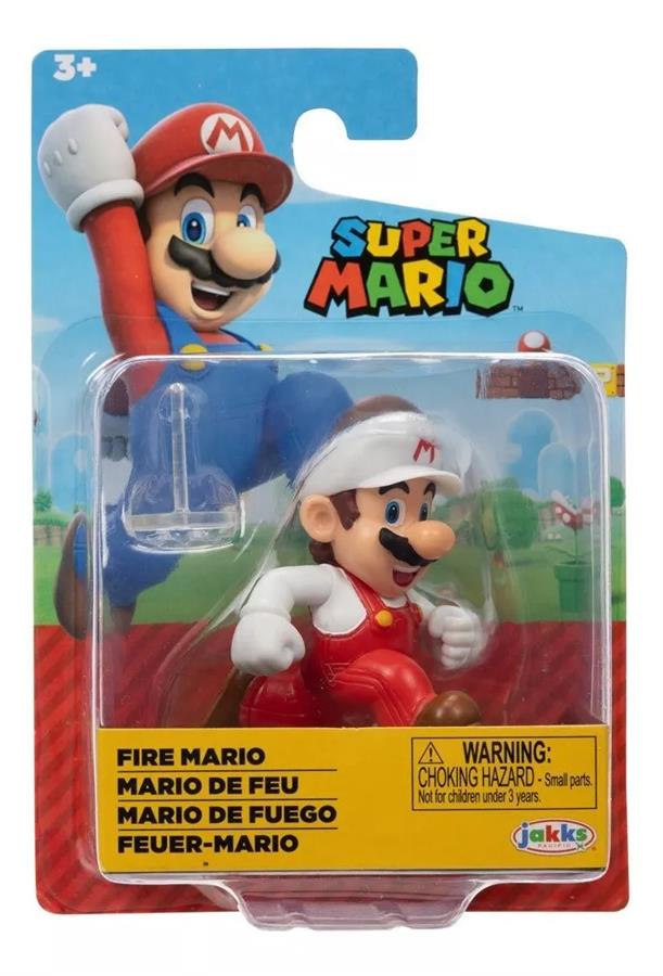 JAKKS SUPER MARIO MARIO DE FUEGO