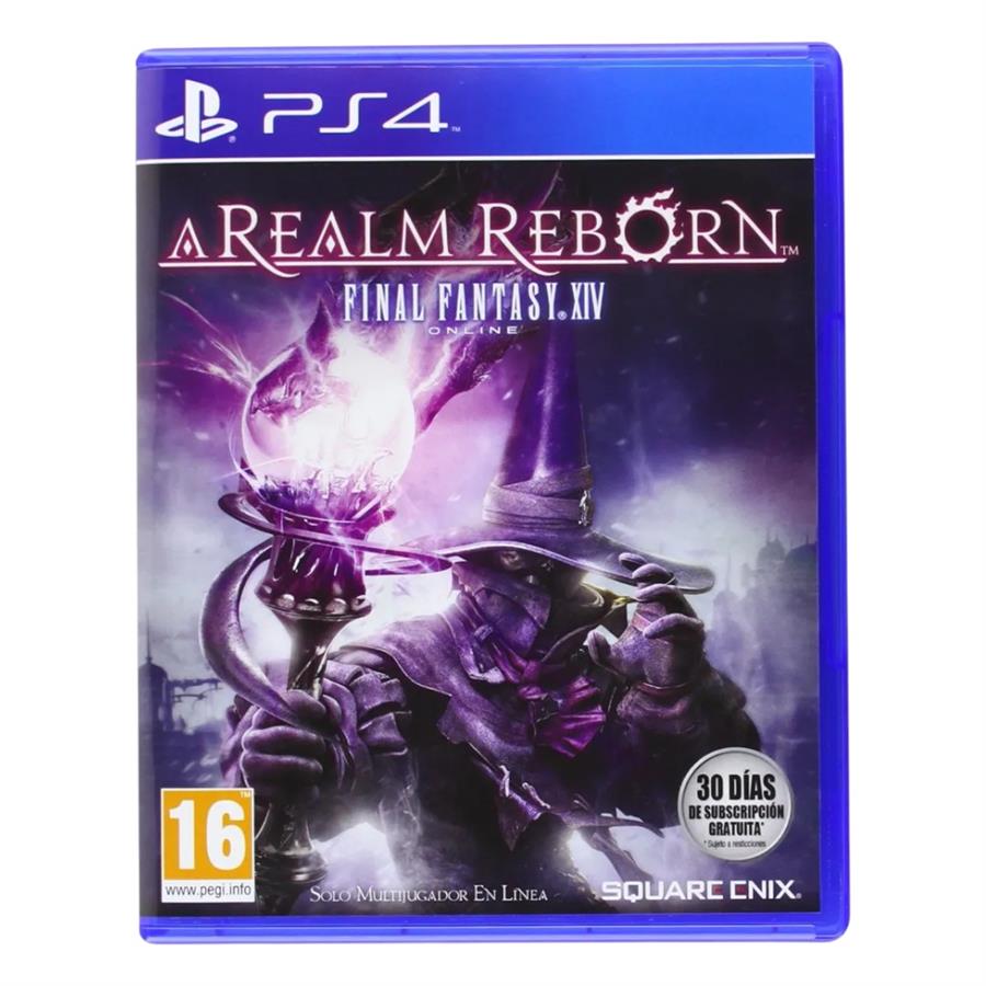 A REALM REBORN FINAL FANTASY XIV JUEGO PS4 ABIERTO