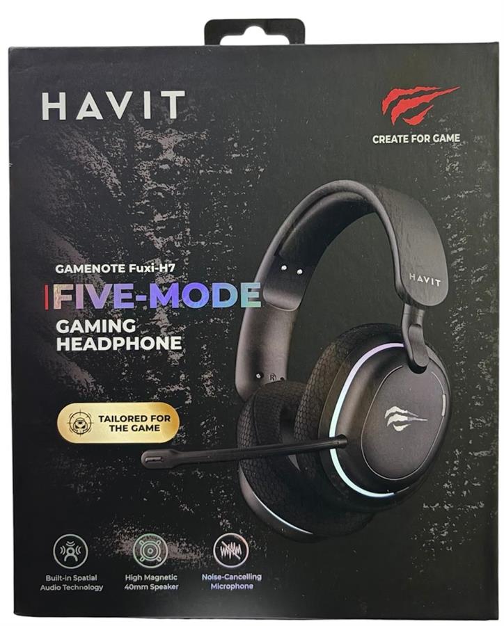 HAVIT AURICULAR WIRELESS FIVE-MODE FUXI-H7 -BK NEGRO