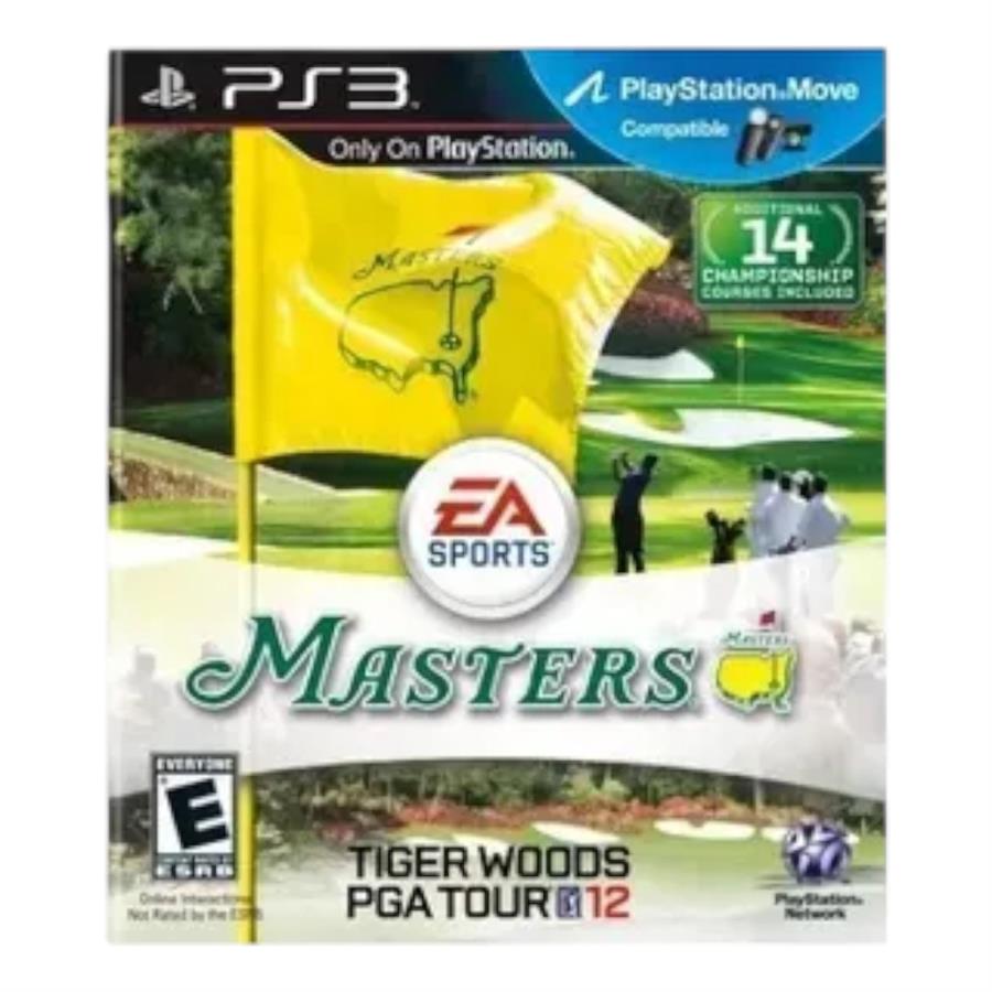 EA SPORTS MASTERS TIGER WOODS PGA TOUR 12 JUEGO PS3 ABIERTO