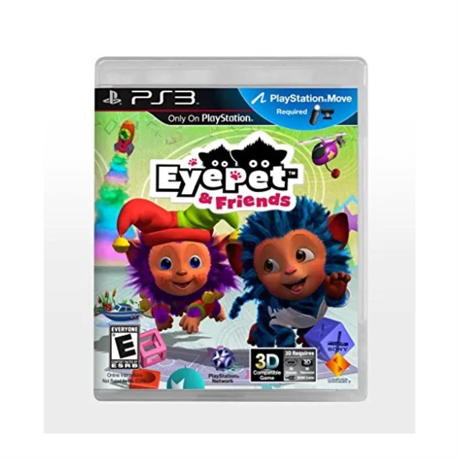 EYE PET & FRIENDS JUEGO PS3 ABIERTO