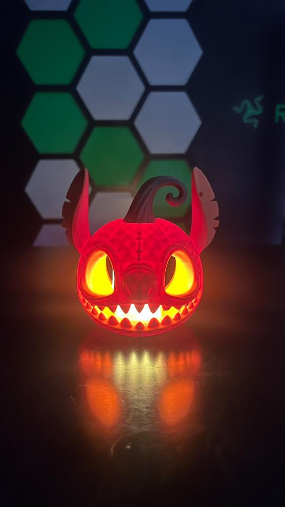 CALABAZA STITCH HALLOWEN 3D BAMBU