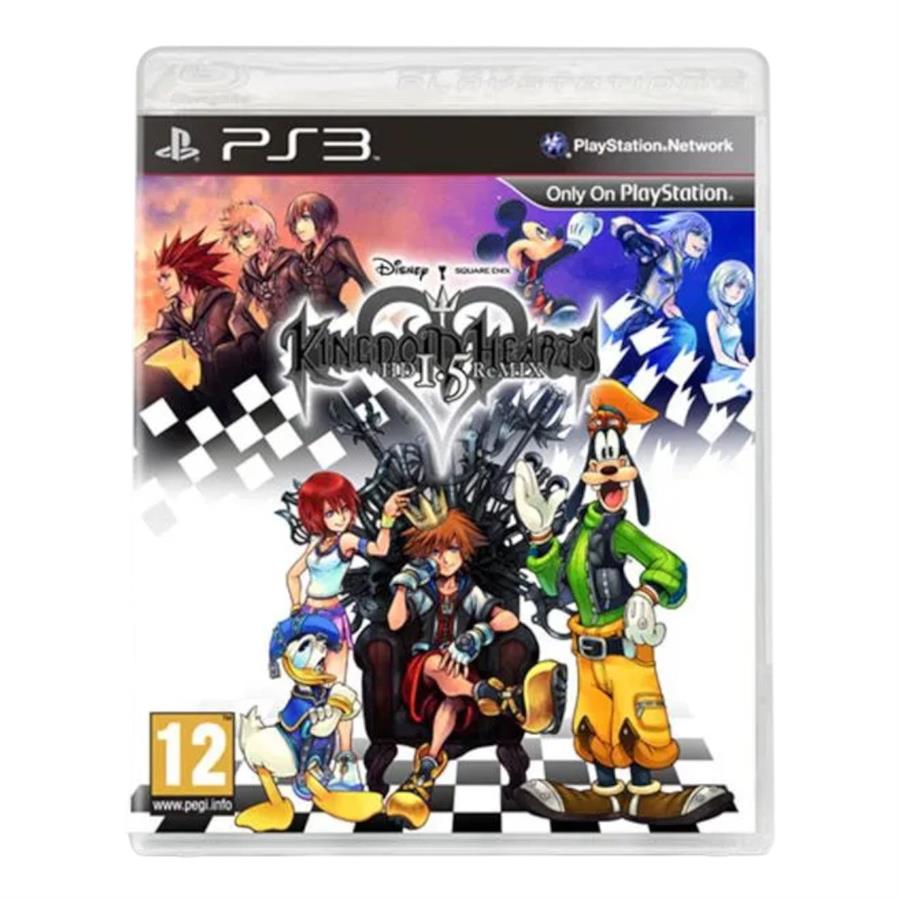 KINGDOM HEARTS HD 1.5 REMIX JUEGO PS3 ABIERTO