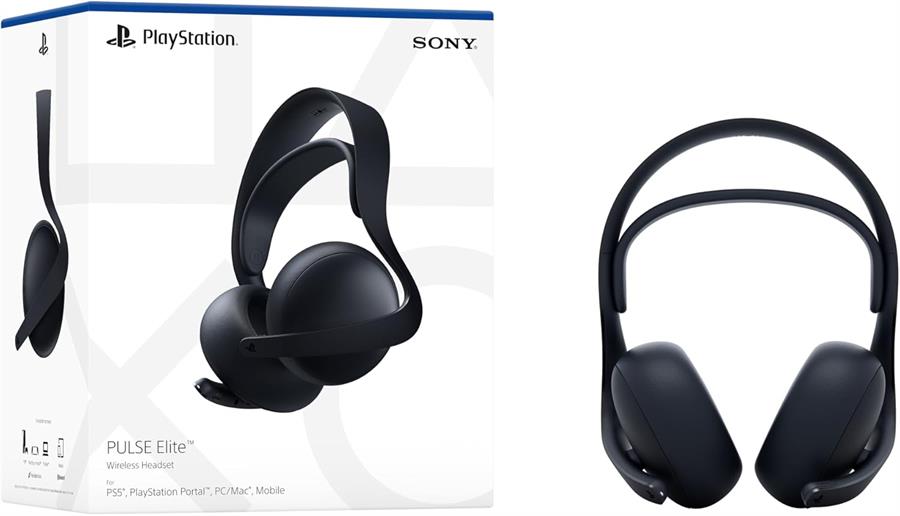 SONY PULSE ELITE WIRELESS HEADSET PS5 BLACK