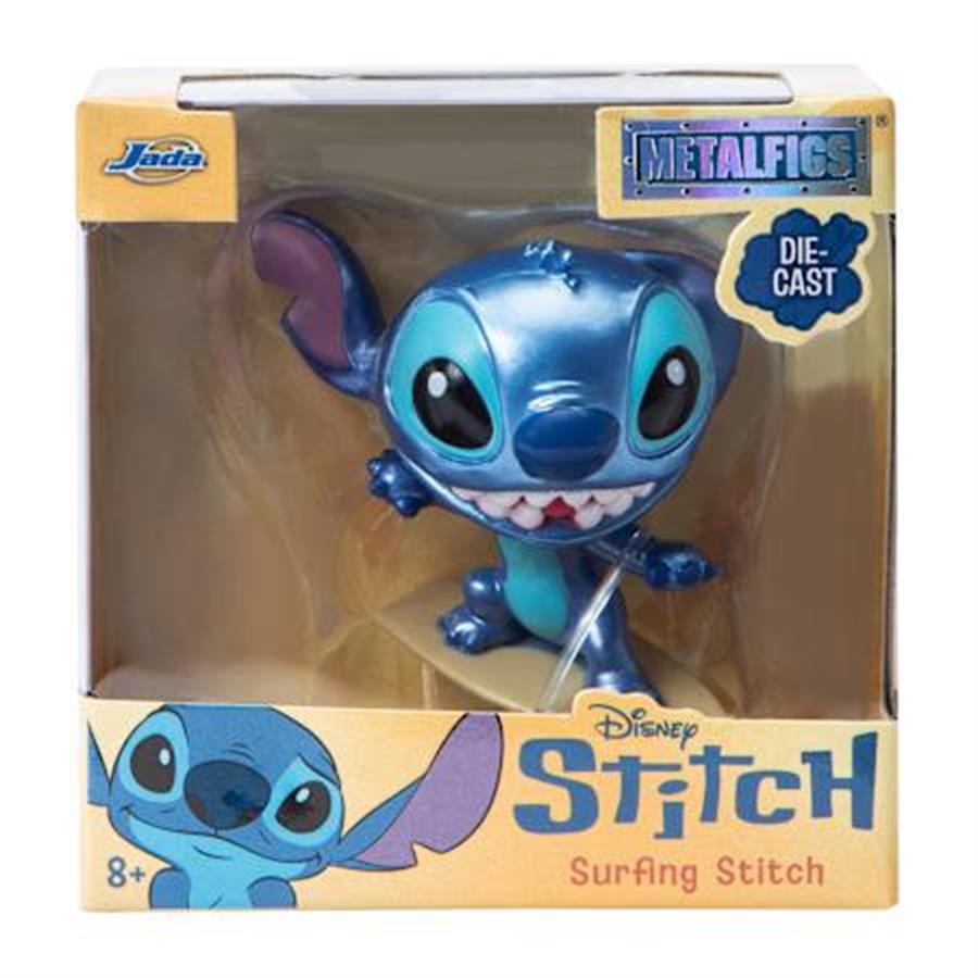 DIECAST JADA METALFIGS DISNET STITCH SURFING STITCH