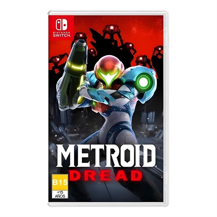 METROID DREAD JUEGO NINTENDO SWITCH ABIERTO SIN CAJA