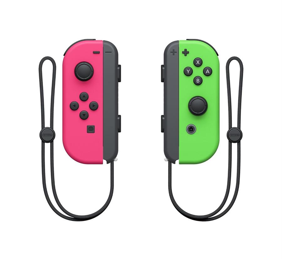 NINTENDO SWITCH JOY-CON NEON GREEN / NEON PINK