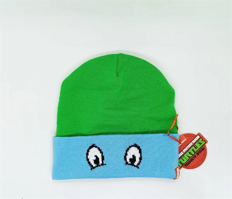 LAS TORTUGAS NINJA GORRO LANA LEONARDO
