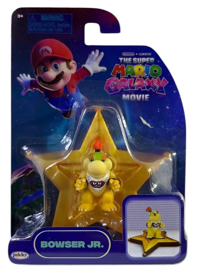 JAKKS THE SUPER MARIO GALAXY MOVIE MINI FIGURA BOWSER JR