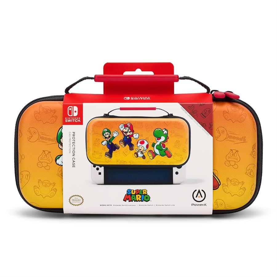 POWER A NINTENDO SWITCH FUNDA PROTECTION CASE SUPER MARIO MARIO AND FRIENDS NSCS0047-01