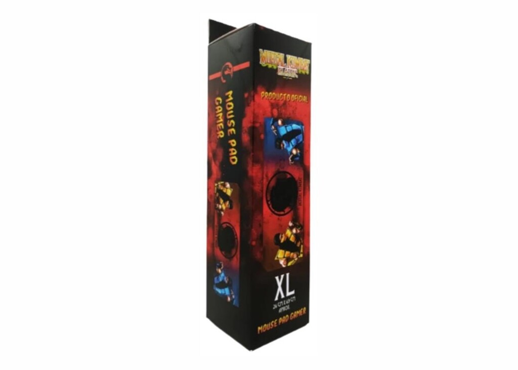 MORTAL KOMBAT MOUSE PAD GAMER XL 26CM X 69CM MORTAL KOMBAT