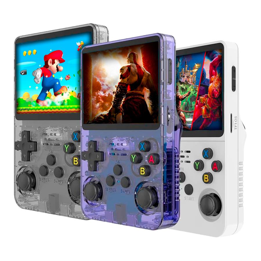 GAME CONSOLE R36S CONSOLA PORTATIL COLORES VARIOS