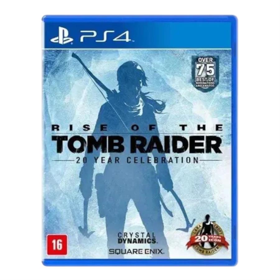 RISE OF THE TOMB RAIDER 20 YEAR CELEBRATION JUEGO PS4 ABIERTO