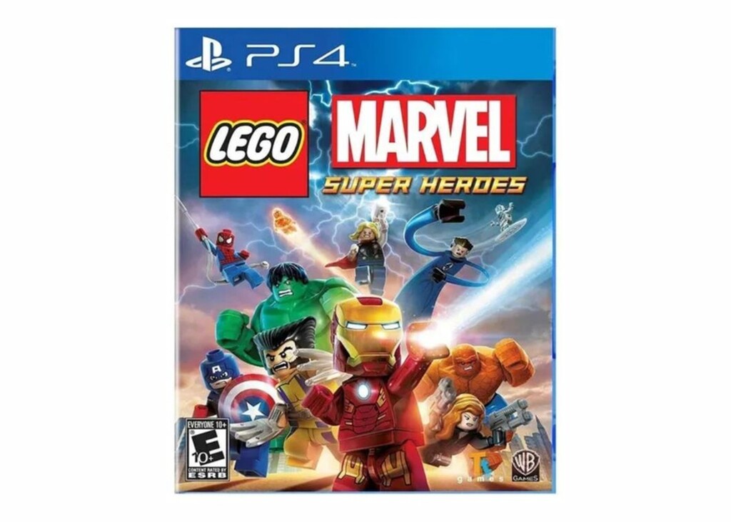 LEGO MARVEL SUPER HEROES JUEGO PS4 ABIERTO