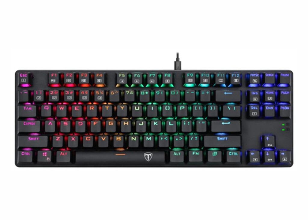 T-DAGGER TECLADO BORA T-TGK315-BL-SP BLACK BLUE SWITCH RGB SPANISH