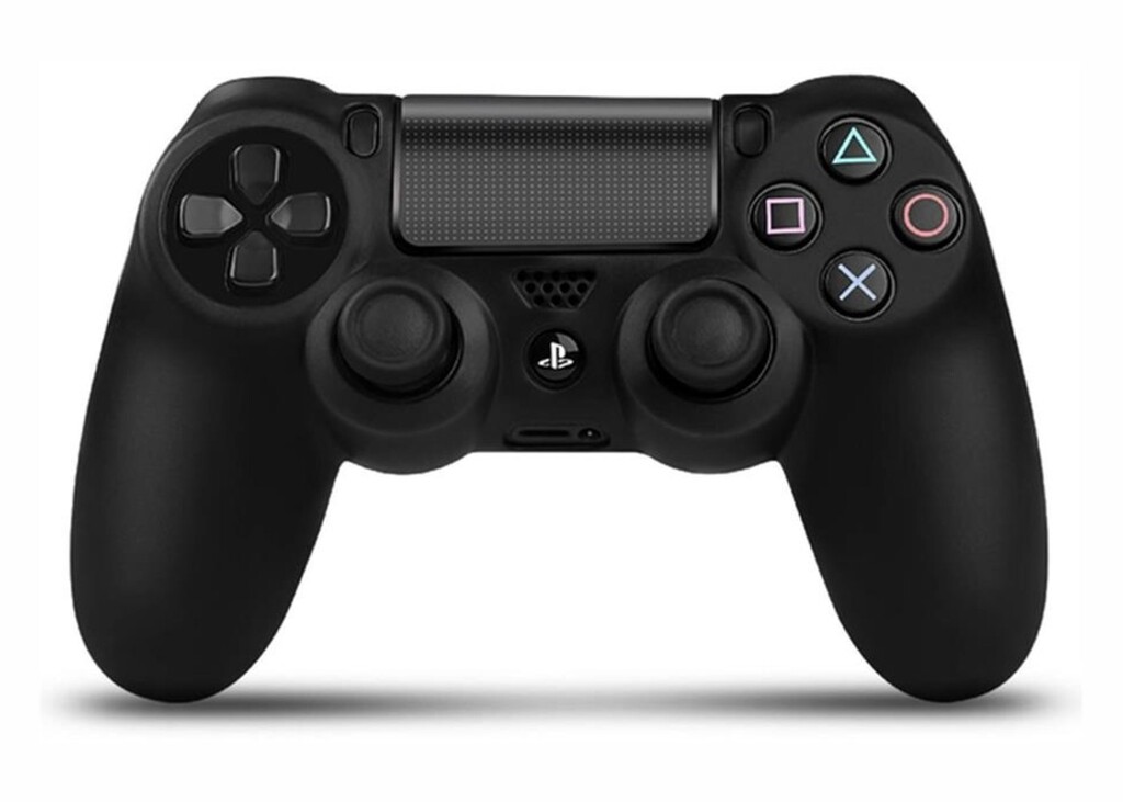 GENERICA FUNDA JOYSTICK PS4 SILICONA NEGRA