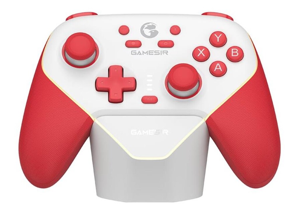 GAMESIR SUPER NOVA T4N PRO C/BASE PC/NSW/ANDROID/IOS RED AND WHITE