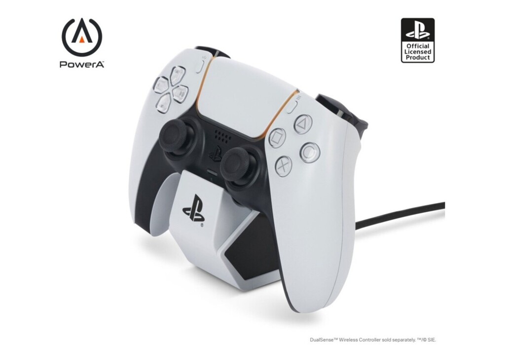 POWERA BASE DE CARGA SIMPLE SOLO CHARGING STATION DUALSENSE PS5 WHITE