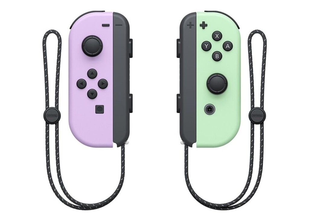 NINTENDO SWITCH JOY-CON PASTEL PURPLE / PASTEL GREEN