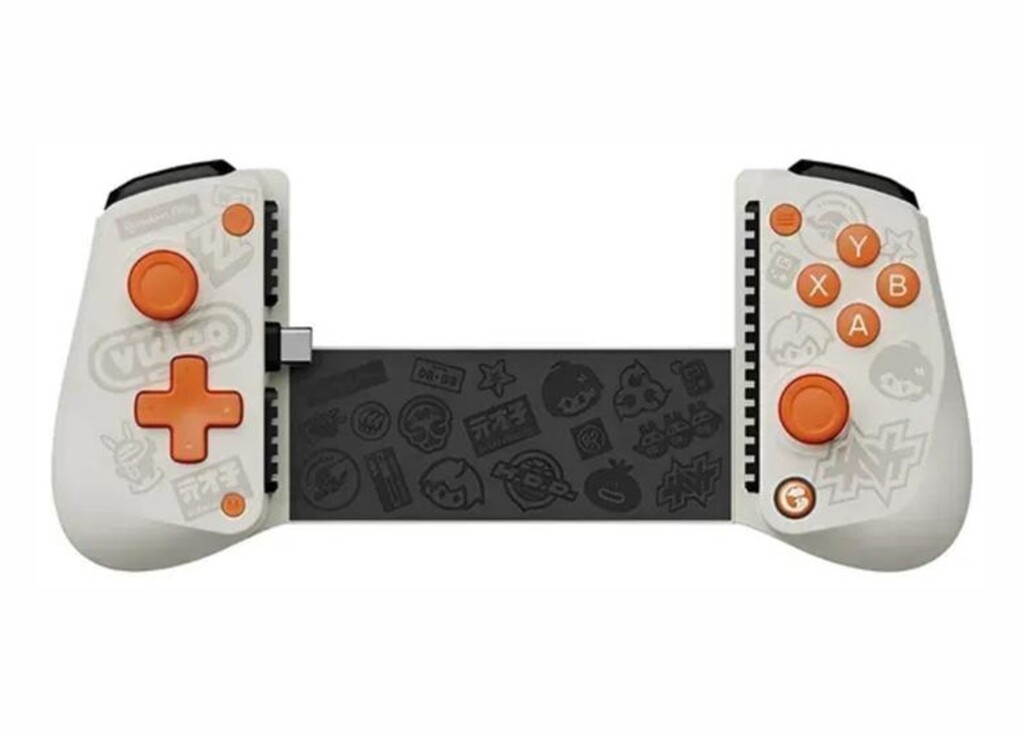 GAMEPAD GAMESIR X5 LITE TIPO-C ANDROID/IOS ZENLESS BLANCO/NARANJA