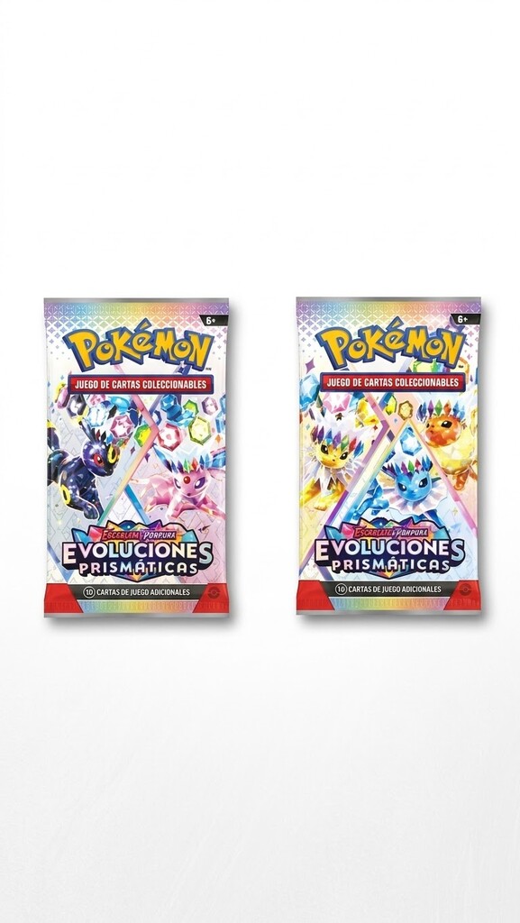 POKEMON CARTAS TRADING CARD GAME SCARLET VIOLET EVOLUCIONES PRISMATICAS